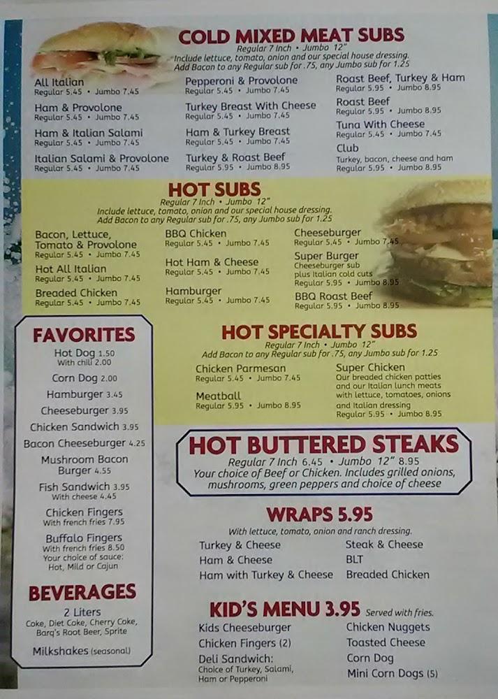Karen's Holiday Pizza, Ice Cream, Subs & More Menu image 1